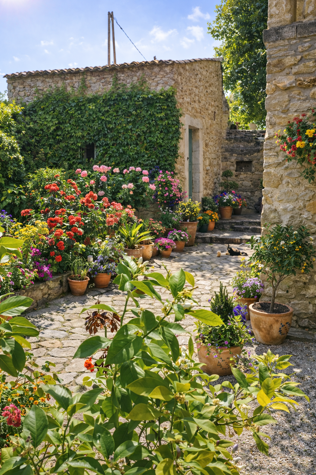 Espaces extérieurs du domaine 3